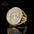 Byzantinischer Didrachmen-Münzring