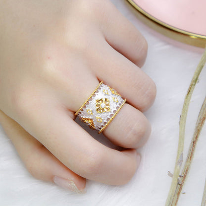 Silky Stars – Reichhaltiger Blumenring 5001