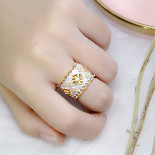Silky Stars – Reichhaltiger Blumenring 5001