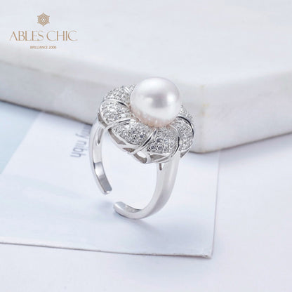 Akoya-Perlen-Blumenring 5783