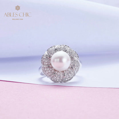 Akoya-Perlen-Blumenring 5783