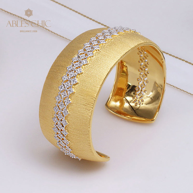 Maga Seidiges Blumenarmband 5217