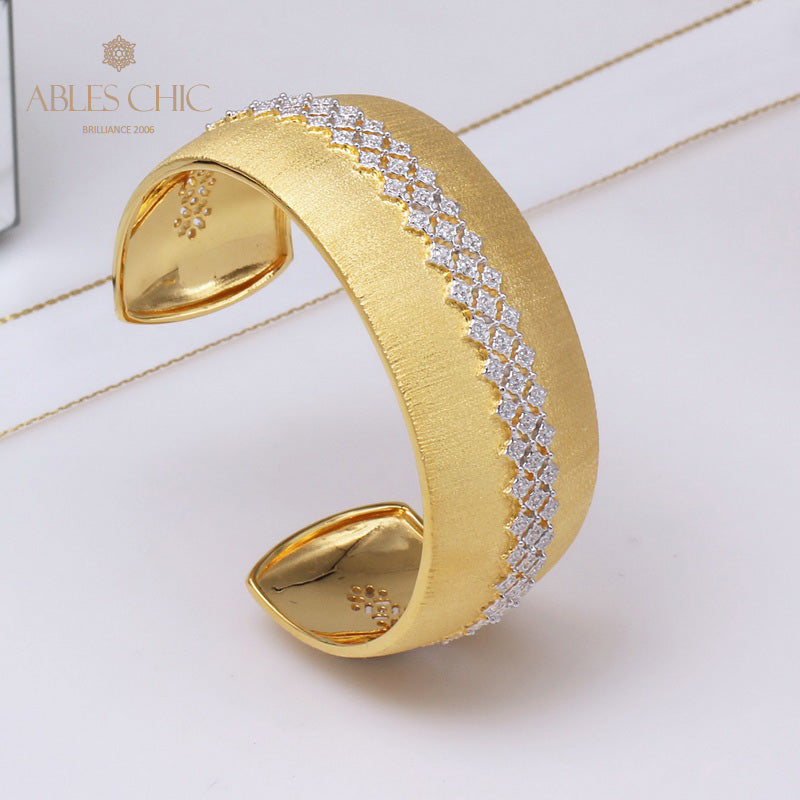 Maga Seidiges Blumenarmband 5217
