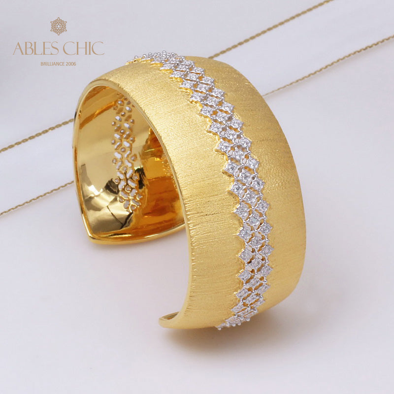 Maga Seidiges Blumenarmband 5217