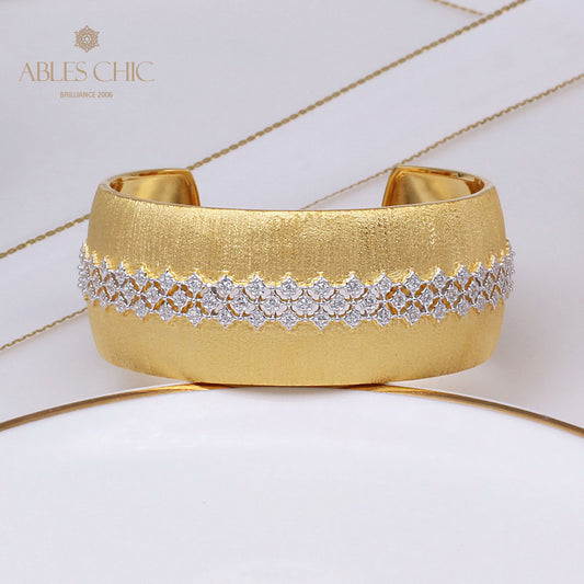 Maga Seidiges Blumenarmband 5217