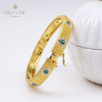 Smaragdblüten-Sterne-Armband 5177