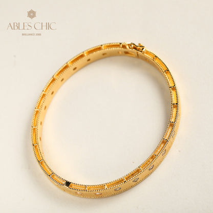 Stoffelement Seidiges Armband 203588