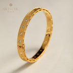 Stoffelement Seidiges Armband 203588