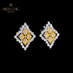 Clover Fretworks Blumenohrringe 5825