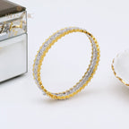Luftiges Armband mit floralen Rändern 5465