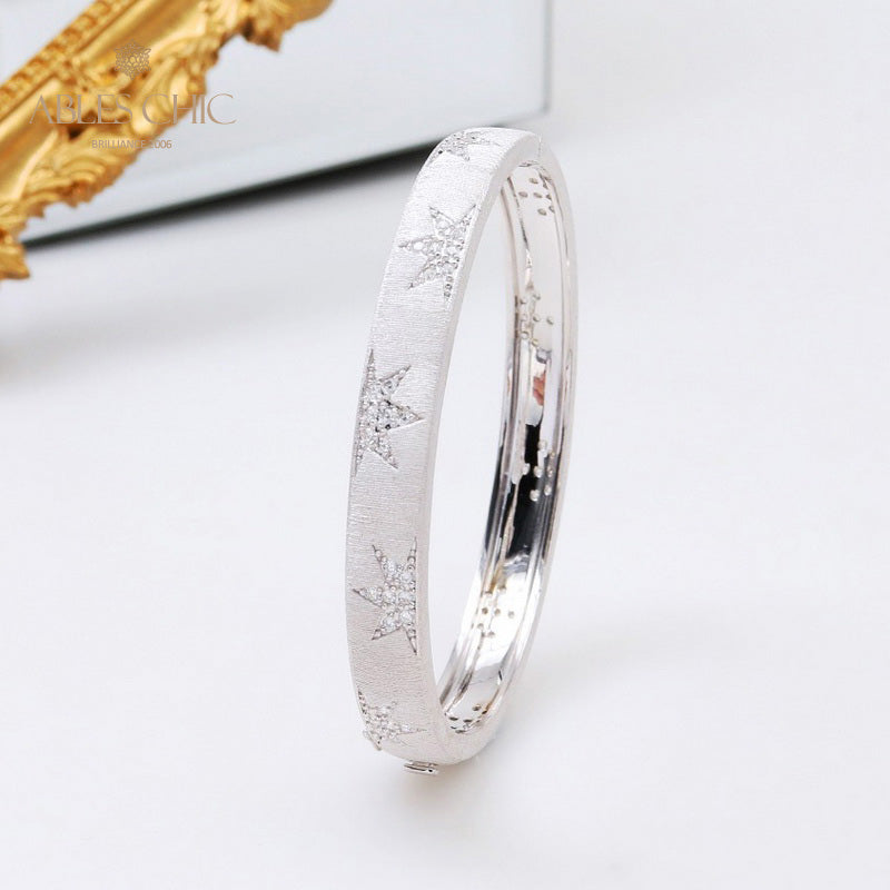 Sternenblatt-Seidenarmband 5522