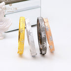 Sternenblatt-Seidenarmband 5522