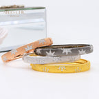 Sternenblatt-Seidenarmband 5522