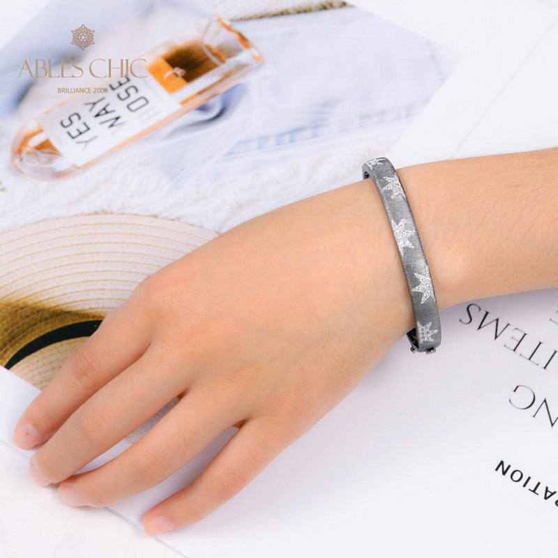 Sternenblatt-Seidenarmband 5522