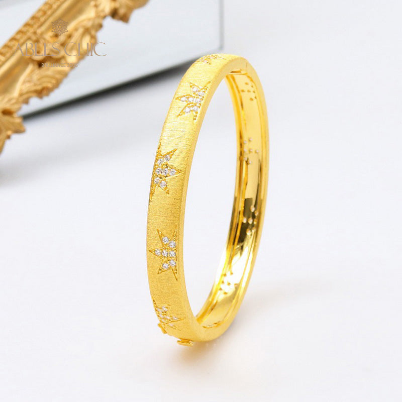 Sternenblatt-Seidenarmband 5522