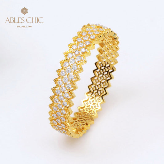 Spitzen-Filigran-Zirkon-Armband 5008
