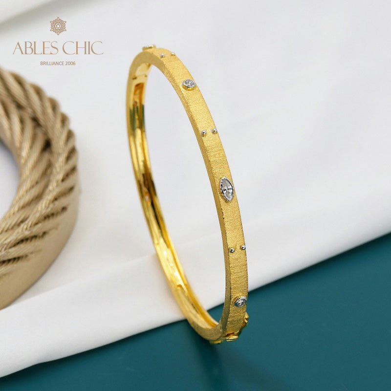 Marquise CZ Seidiges Armband 5640