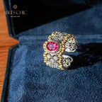 Rubin-Spitzen-Blumenring 6048