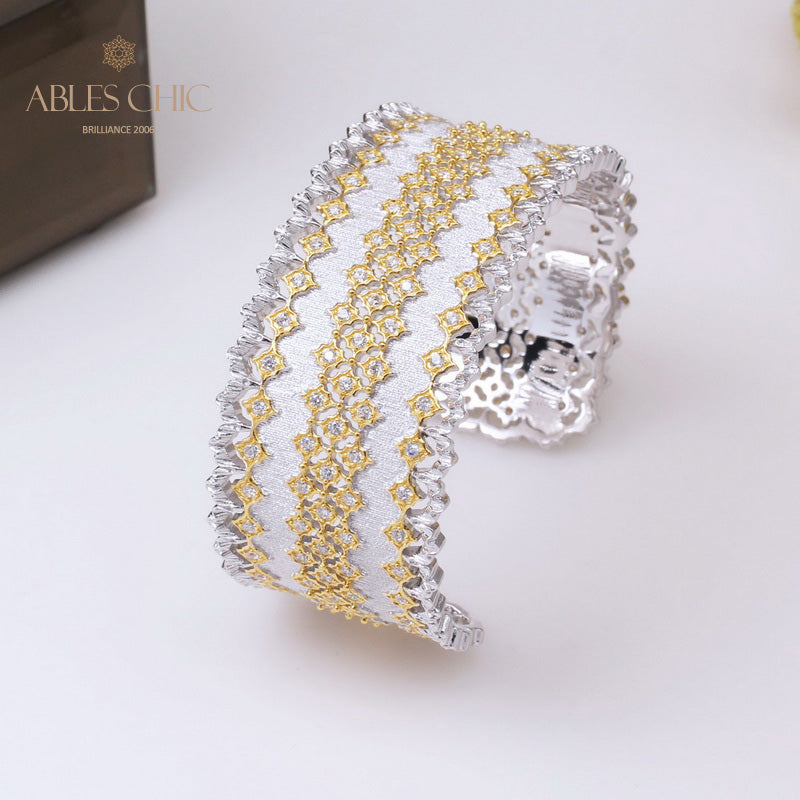 Stoffelement Sternenarmband 5033