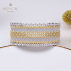Stoffelement Sternenarmband 5033
