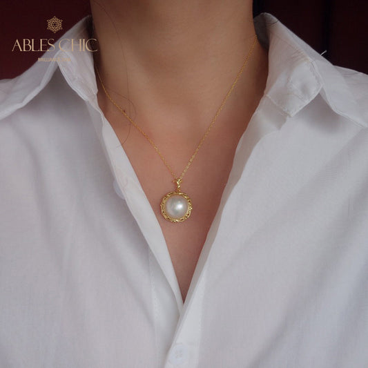 Mabe Pearl Filigrananhänger 5905
