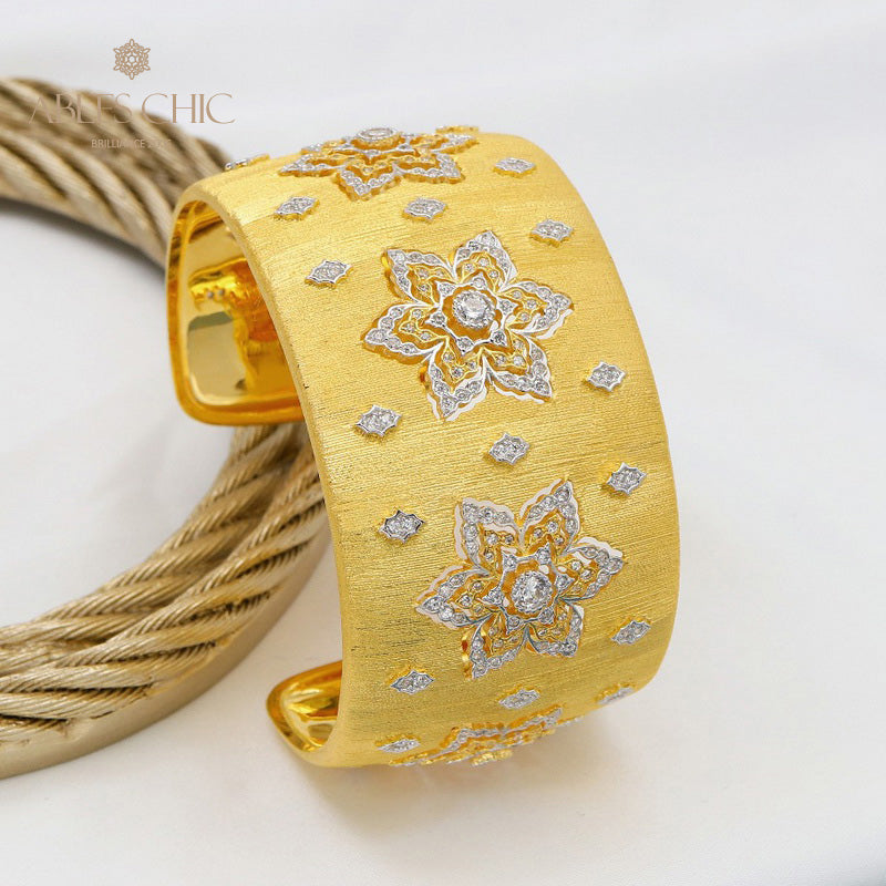 Seidiges Armband mit Sonnenblüten 5649
