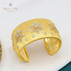 Seidiges Armband mit Sonnenblüten 5649