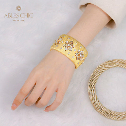 Seidiges Armband mit Sonnenblüten 5649