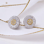 Ohrstecker mit Gänseblümchen-Motiv 5261