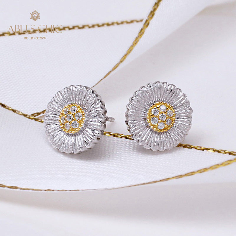 Ohrstecker mit Gänseblümchen-Motiv 5261