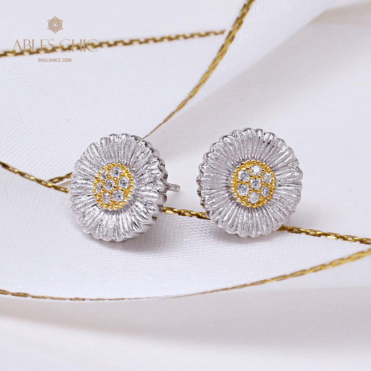 Ohrstecker mit Gänseblümchen-Motiv 5261