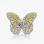 Citrin Schmetterling Statement Ring R1115