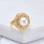 Akoya-Perlen-Blumenring 5783