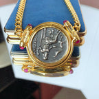 Griechische Zeus-Antike-Münzenkette 5842
