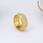 Sternenblumen-Seidenring 5027
