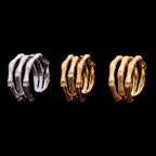 Hochglanzpolierter Bambusring 5739