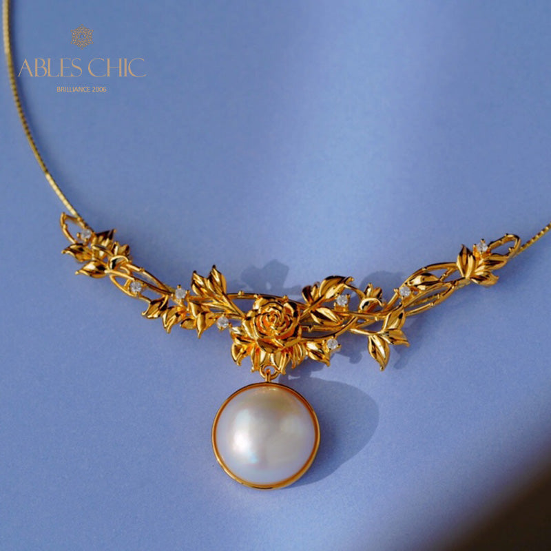 Mabe Perlenblumenkette 6011