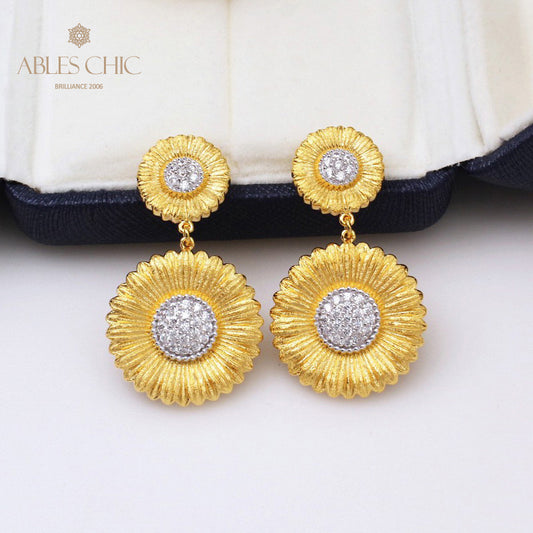Daisy Chandelier Blumenohrringe 5300