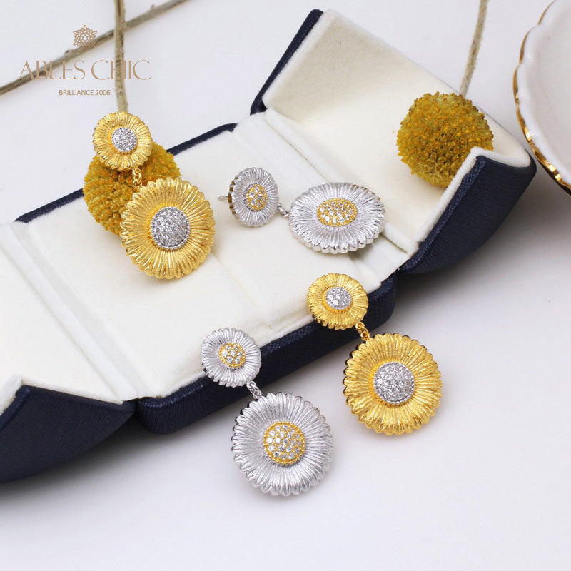 Daisy Chandelier Blumenohrringe 5300