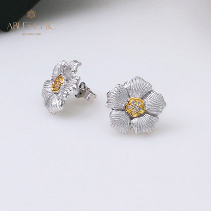 Gänseblümchenblüten Ohrstecker 6572