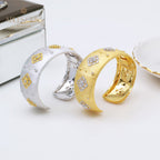 CZ Kleeblatt Blumenarmband 5463
