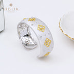 CZ Kleeblatt Blumenarmband 5463