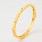Armreif mit Stoffblumen 5680