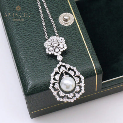 Filigrane Tropfenperlenkette 6275