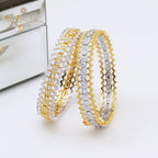 Filigranes, luftiges Armband mit floralem Muster 5467