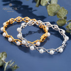 Infinity-Seilketten-Perlenarmband 6109