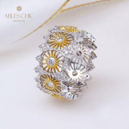 Luftiger Girlanden-Blumenring 5138