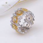 Luftiger Girlanden-Blumenring 5138