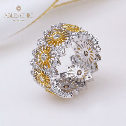 Luftiger Girlanden-Blumenring 5138