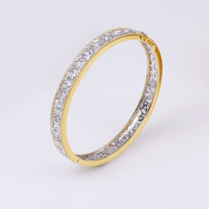 Florales Filigran-Zirkon-Armband 5021